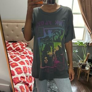 Free People oversized Pink Floyd band tee